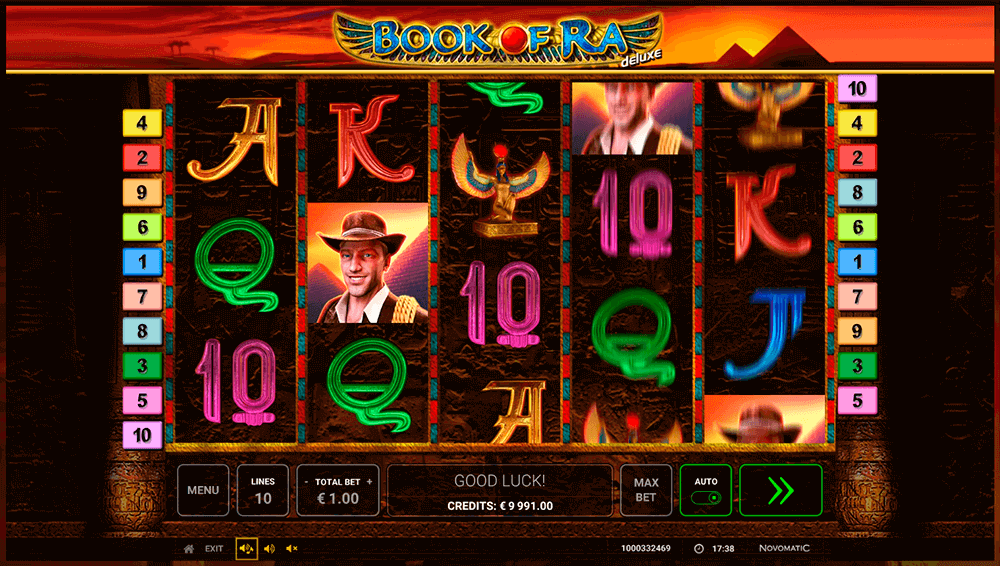 Автоигра в Book of Ra Deluxe Автоигра в Book of Ra Deluxe